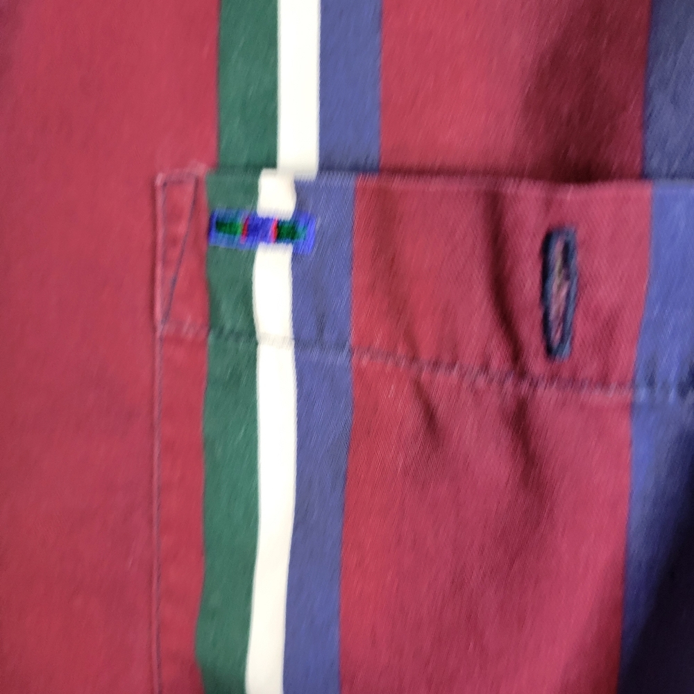 Mens Alexander Julian Colours Long Sleeve Button Front Stripped Shirt Size Lg - Picture 3 of 8